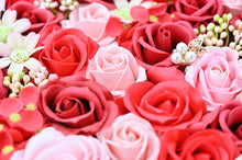 画像をギャラリービューアに読み込む, シャボンフラワー ハートBOX レッド