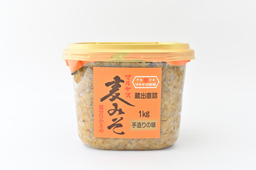 Amazon.co.jp: マルヤス味噌 麦味噌（白） 粗ずりタイプ 袋詰