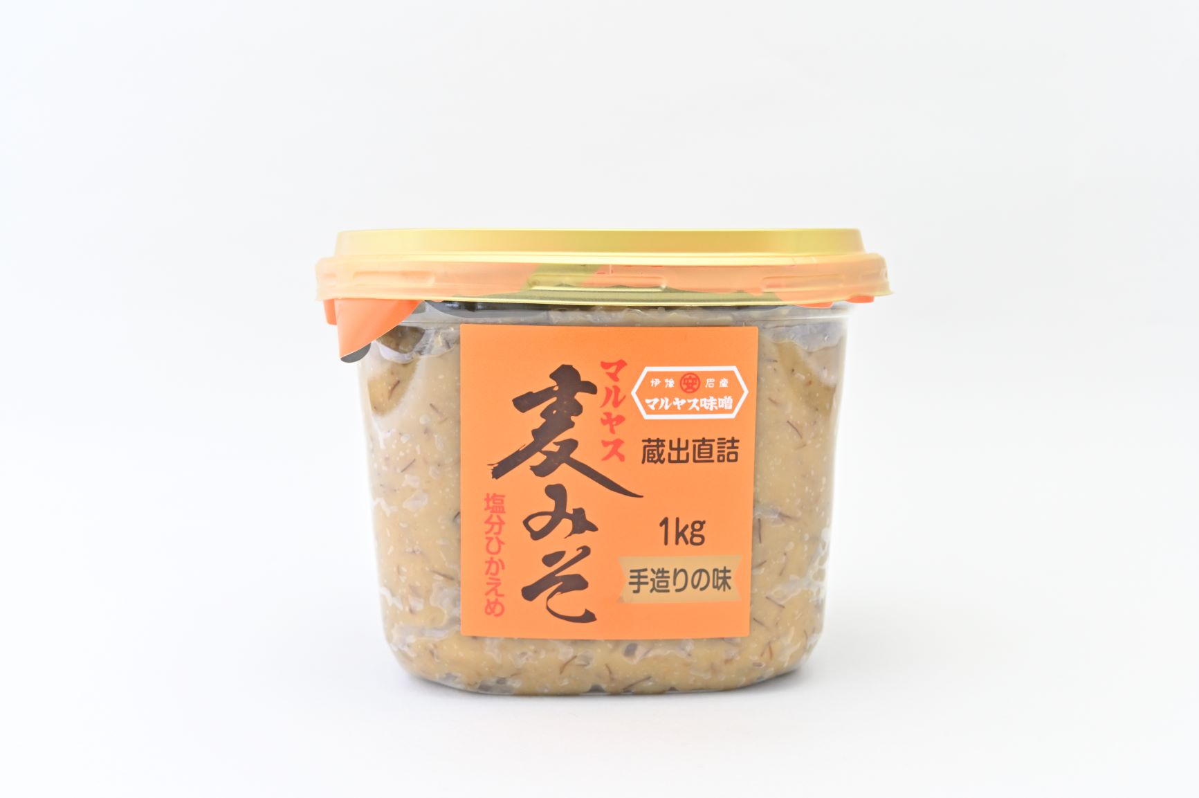 無添加麦味噌 粗ずり・粒セット １kg×各３個